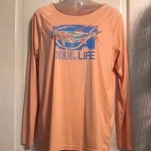 Reel life long sleeve shirt